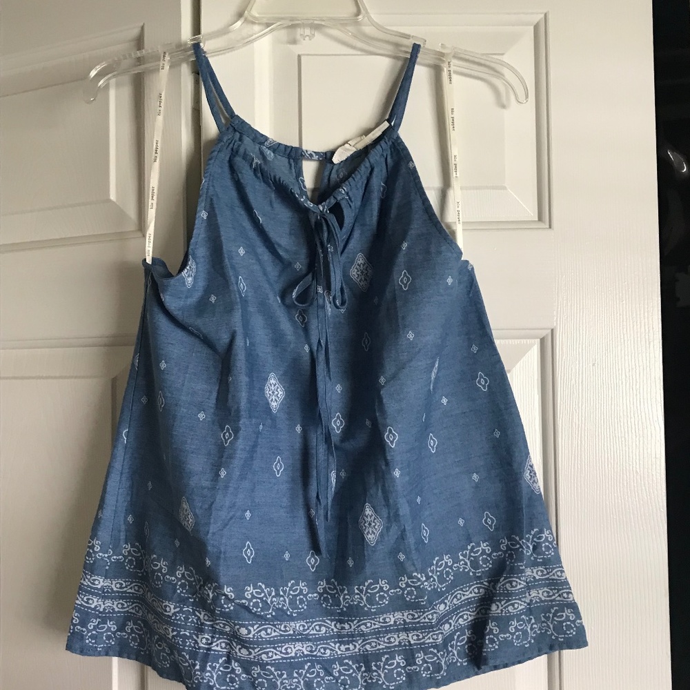 New Blue Pepper Top
